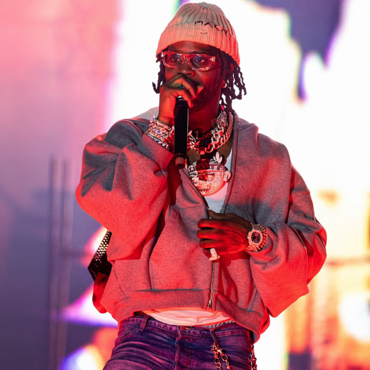 Summer Smash Chief Keef Gery Jacket