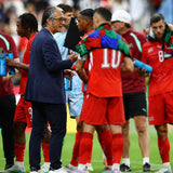 Team Switzerland VS Algeria Murat Yakin Blue Blazer