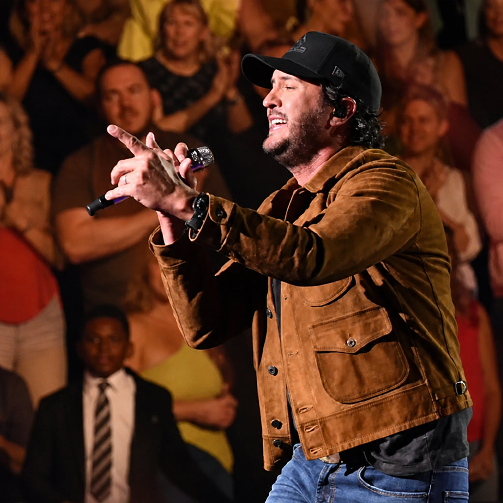 Taylor Swift Night Luke Bryan Suede Jacket