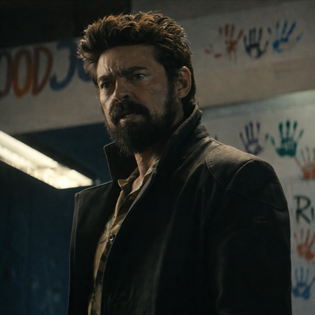 The Boys S05 Karl Urban Suede Coat