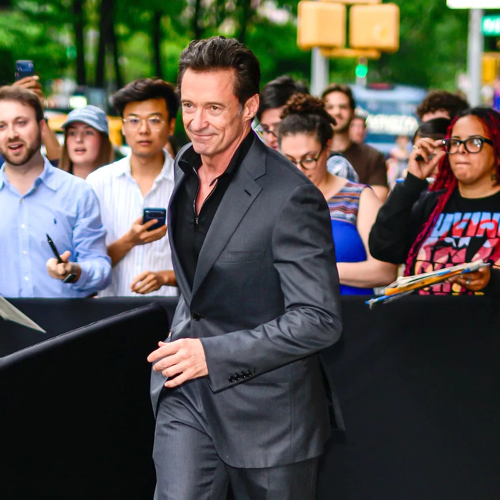 Hugh Jackman The Death Of Robin Hood Premiere Suit