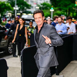 Hugh Jackman The Death Of Robin Hood Premiere Suit