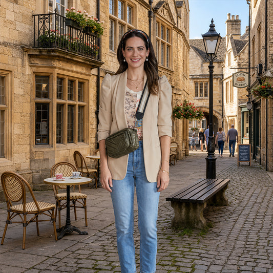 The Love Heist Kayli Beige Blazer