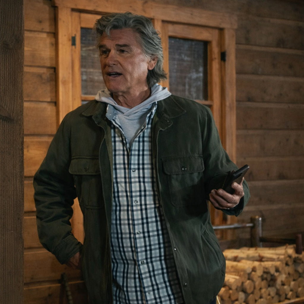Kurt Russell The Madison Green Jacket