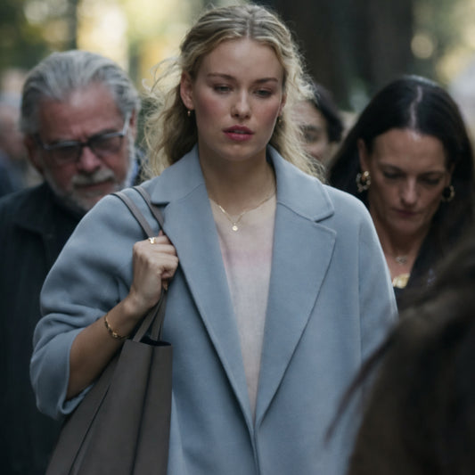 Elle Chapman The Madison Blue Coat