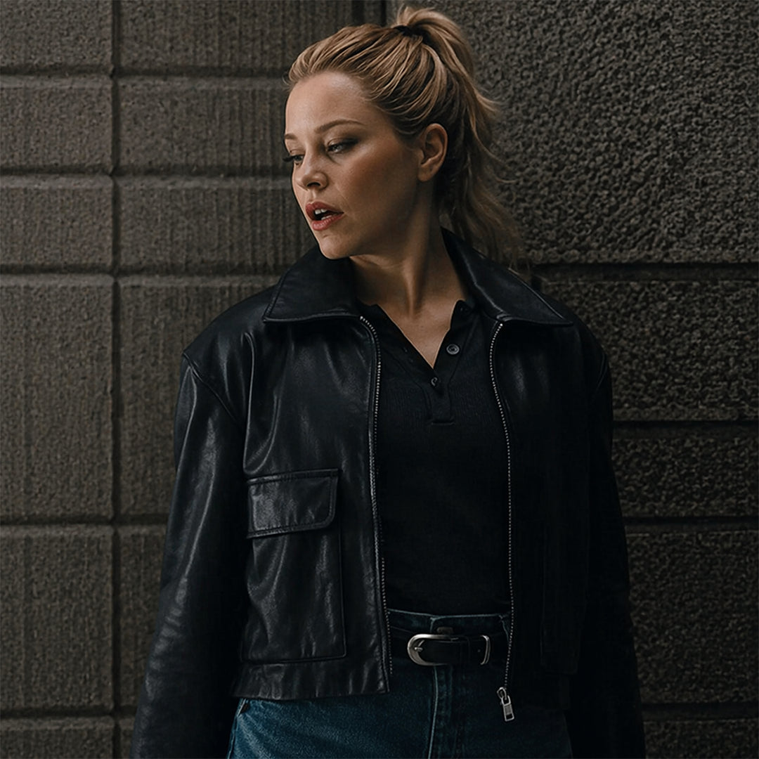 The Miniature Wife Lindy Littlejohn Leather Jacket