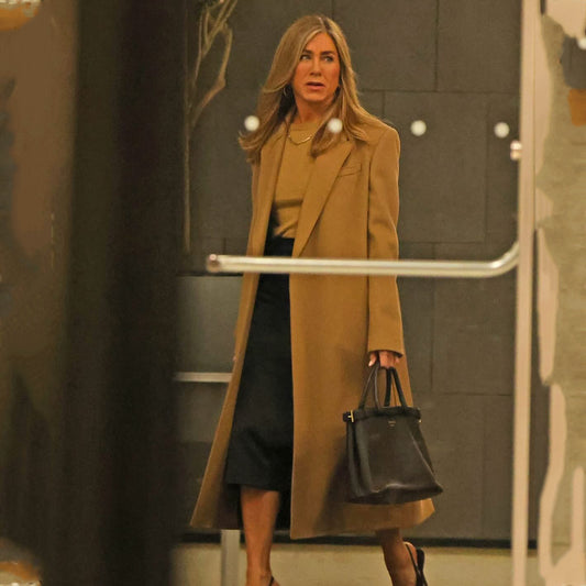The Morning Show Jennifer Aniston Brown Coat
