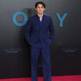 Premiere Mumbai The Odyssey Tom Holland Blue Suit