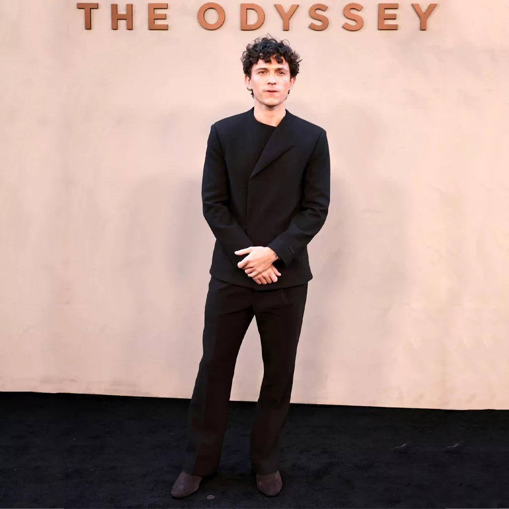The Odyssey Premier NY 2026 Tom Holland Suit