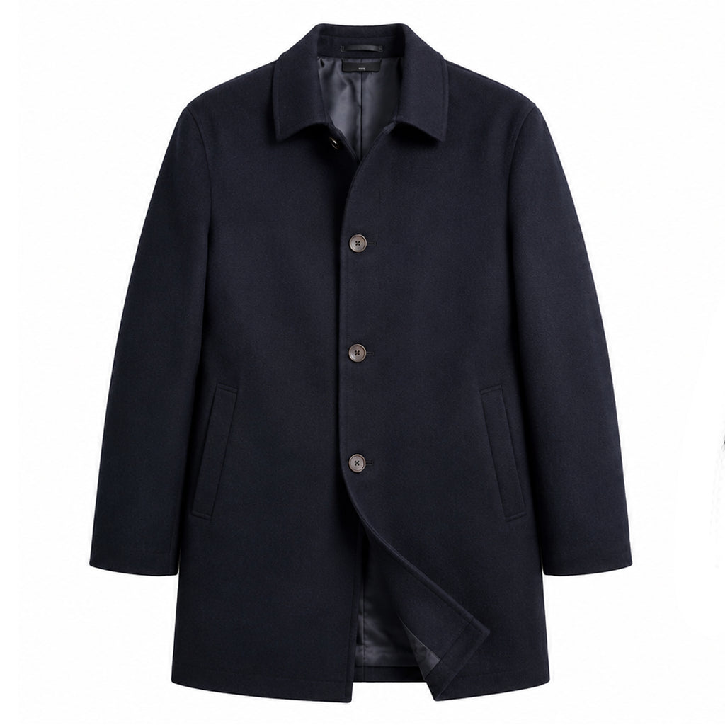 Gus Adler The Off Weeks Black Coat