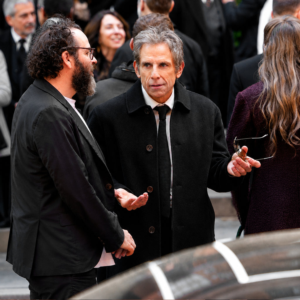 Gus Adler The Off Weeks Black Coat