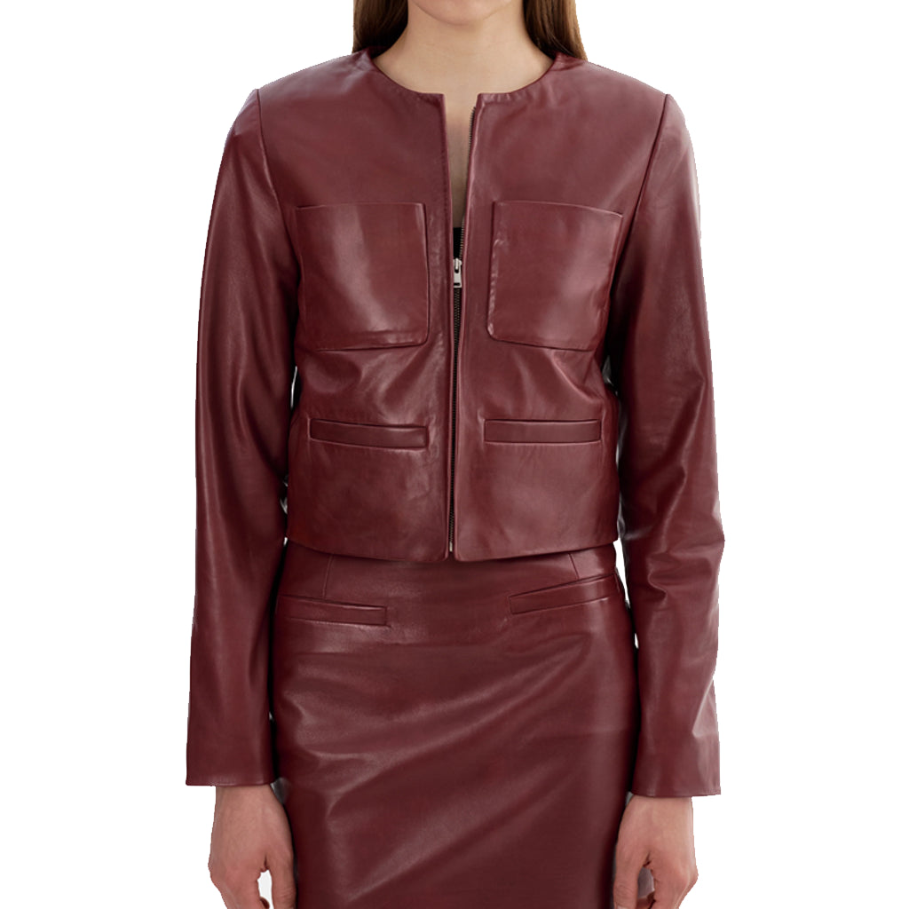 Nyla Harper The Rookie S08 Maroon Jacket