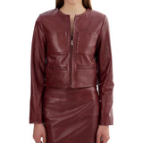 Nyla Harper The Rookie S08 Maroon Jacket