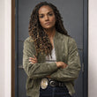 Mekia Cox The Rookie S08 Green Jacket