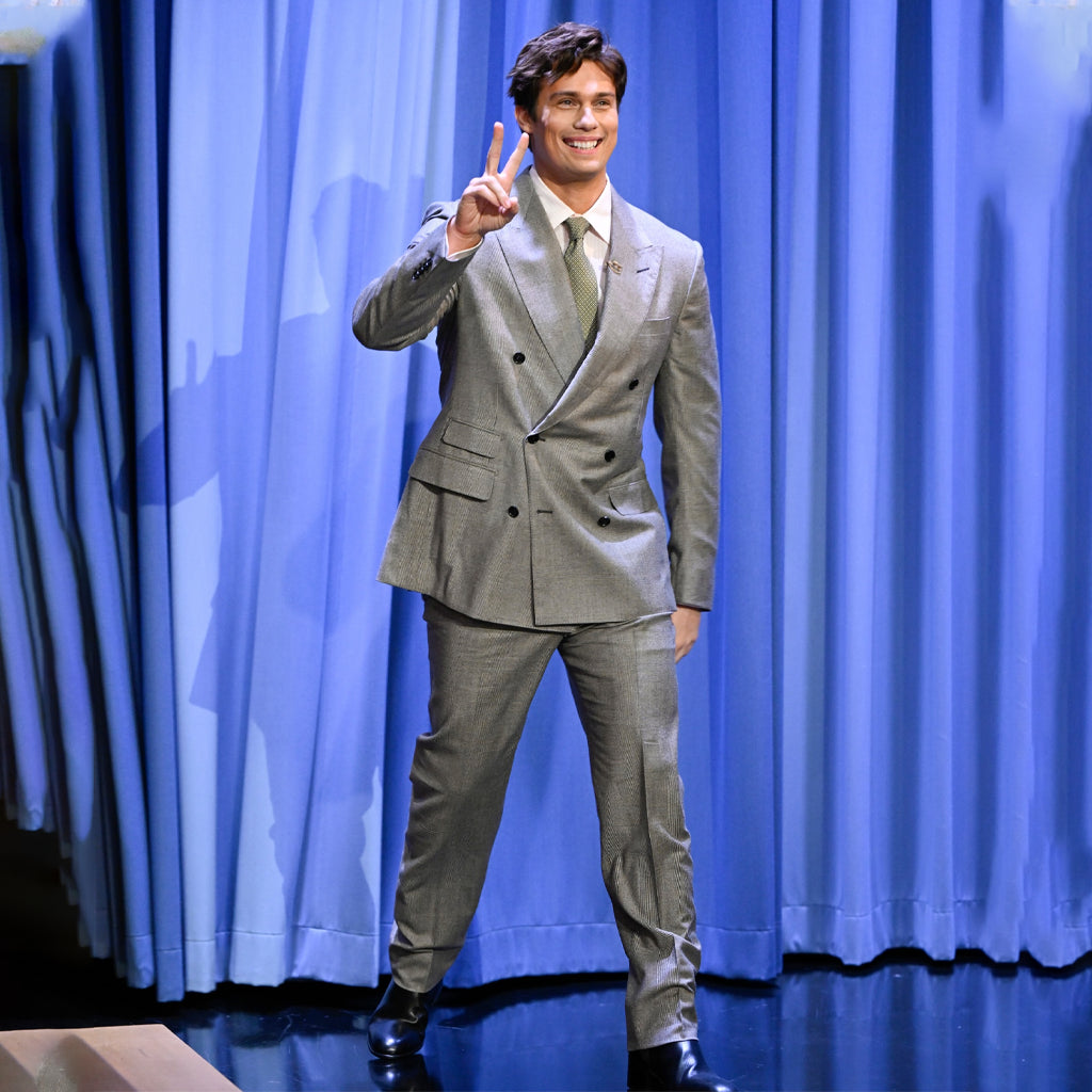 The Tonight Show Nicholas Galitzine Suit