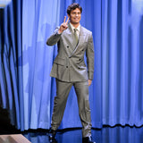 The Tonight Show Nicholas Galitzine Suit