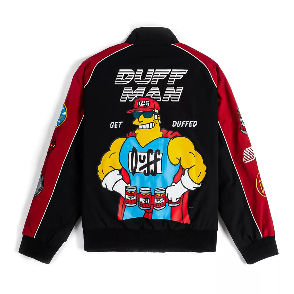 The Simpsons X SP Duff Beer Man Racing Jacket