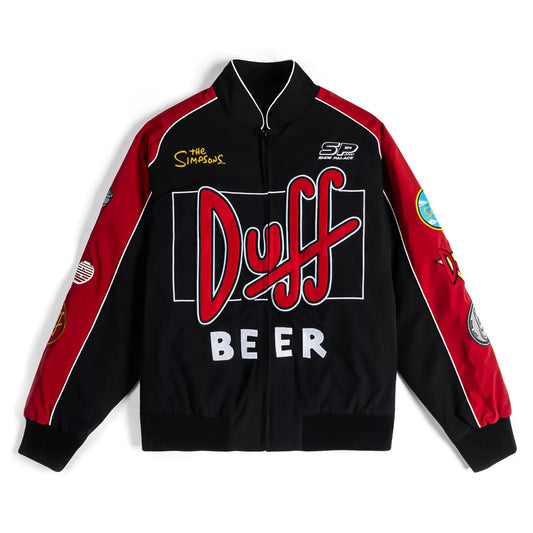 The Simpsons X SP Duff Beer Man Racing Jacket