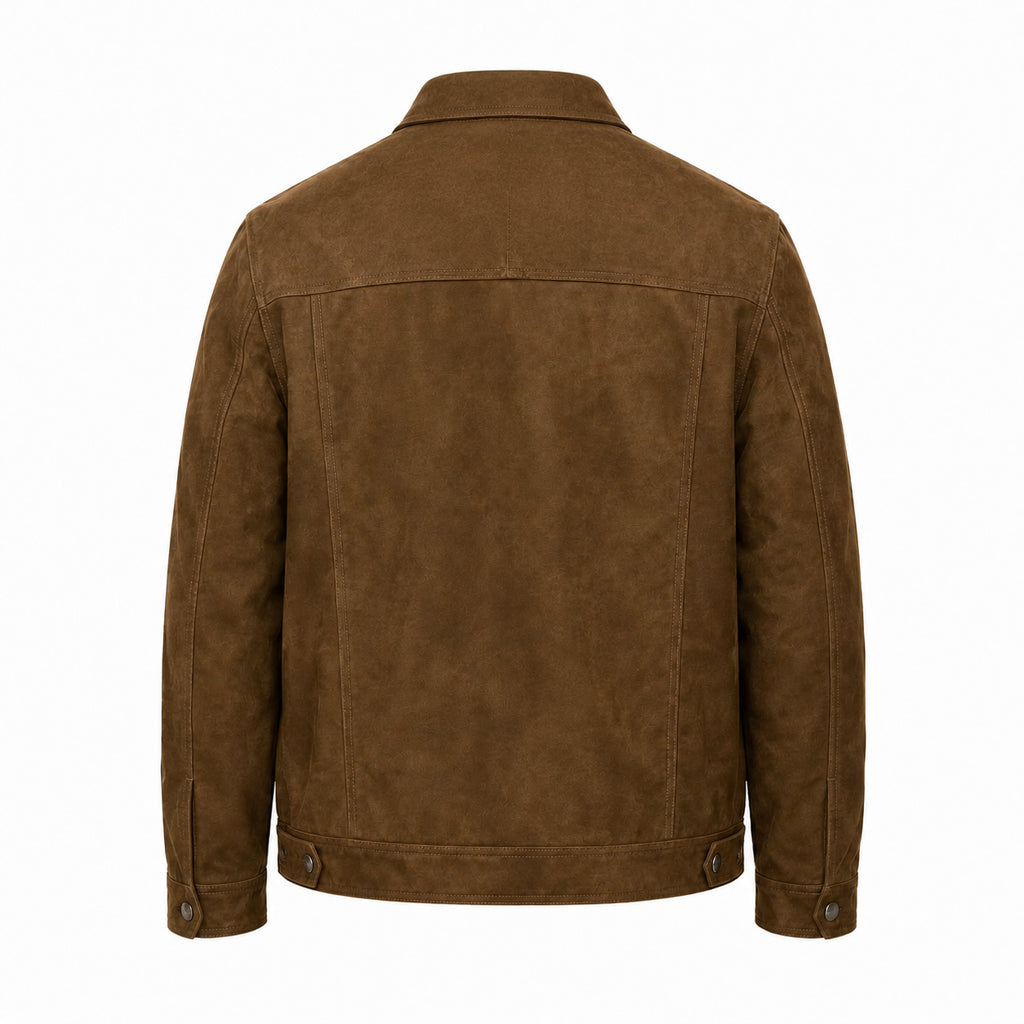 The Town That Takes 2026 Dean Richardson Suede Jacket