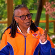 The View Whoopi Goldberg NY Knicks Jacket'