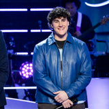 Lucas West The Voice S29 Blue Jacket