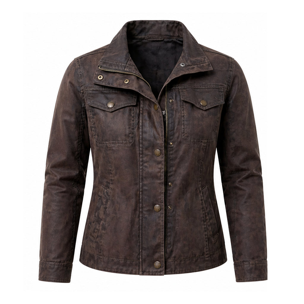 The Way Home S04 Kat Landry Leather Jacket