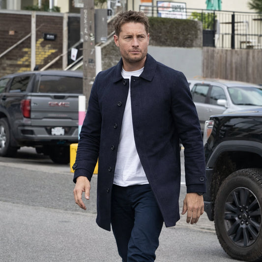 Tracker S03 Justin Hartley Black Coat