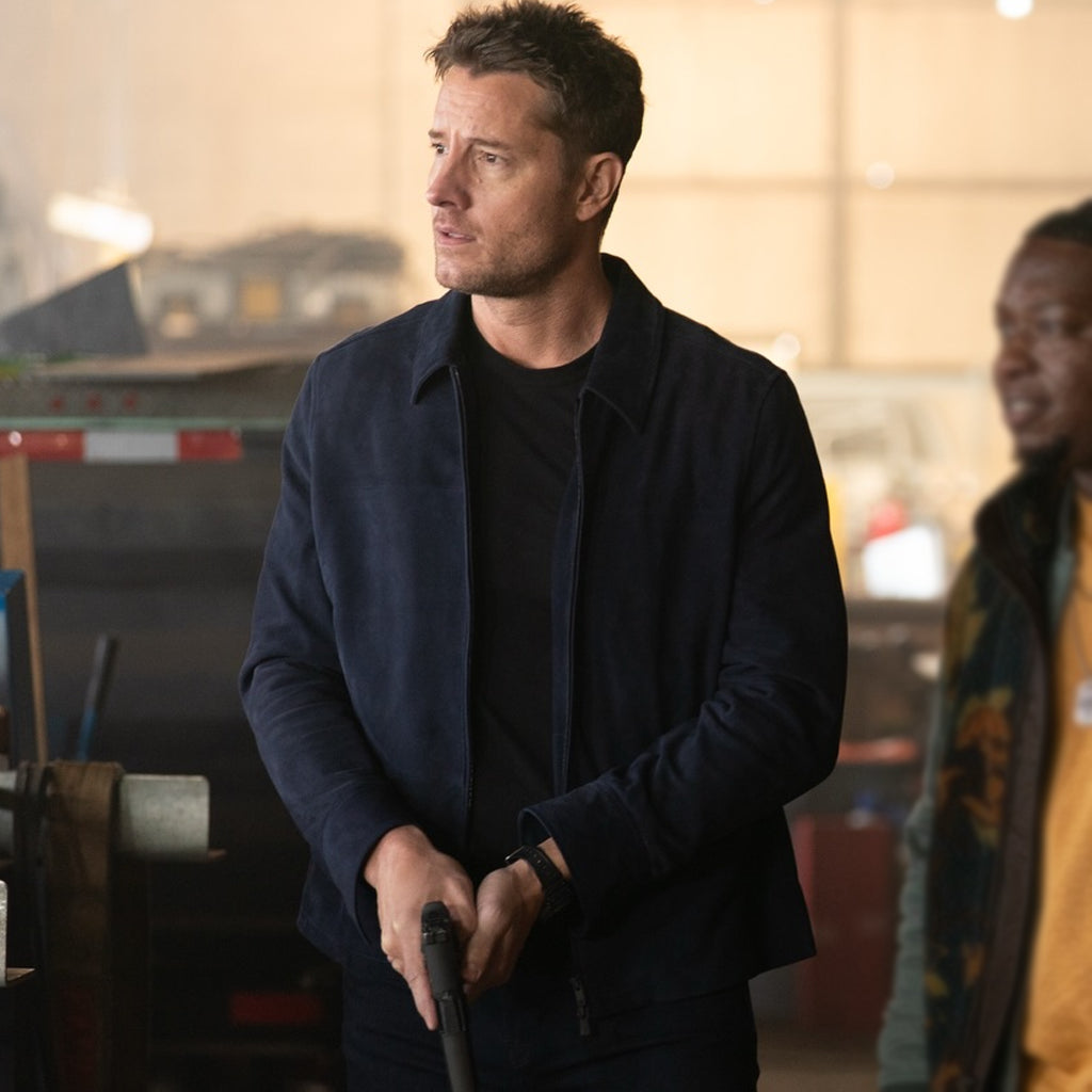 Tracker S03 Justin Hartley Blue Jacket