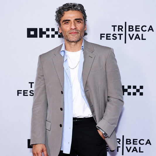 NYC Tribeca Festival Oscar Isaac Blazer