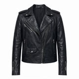 Trying S05 Karen Newman Leather Jacket