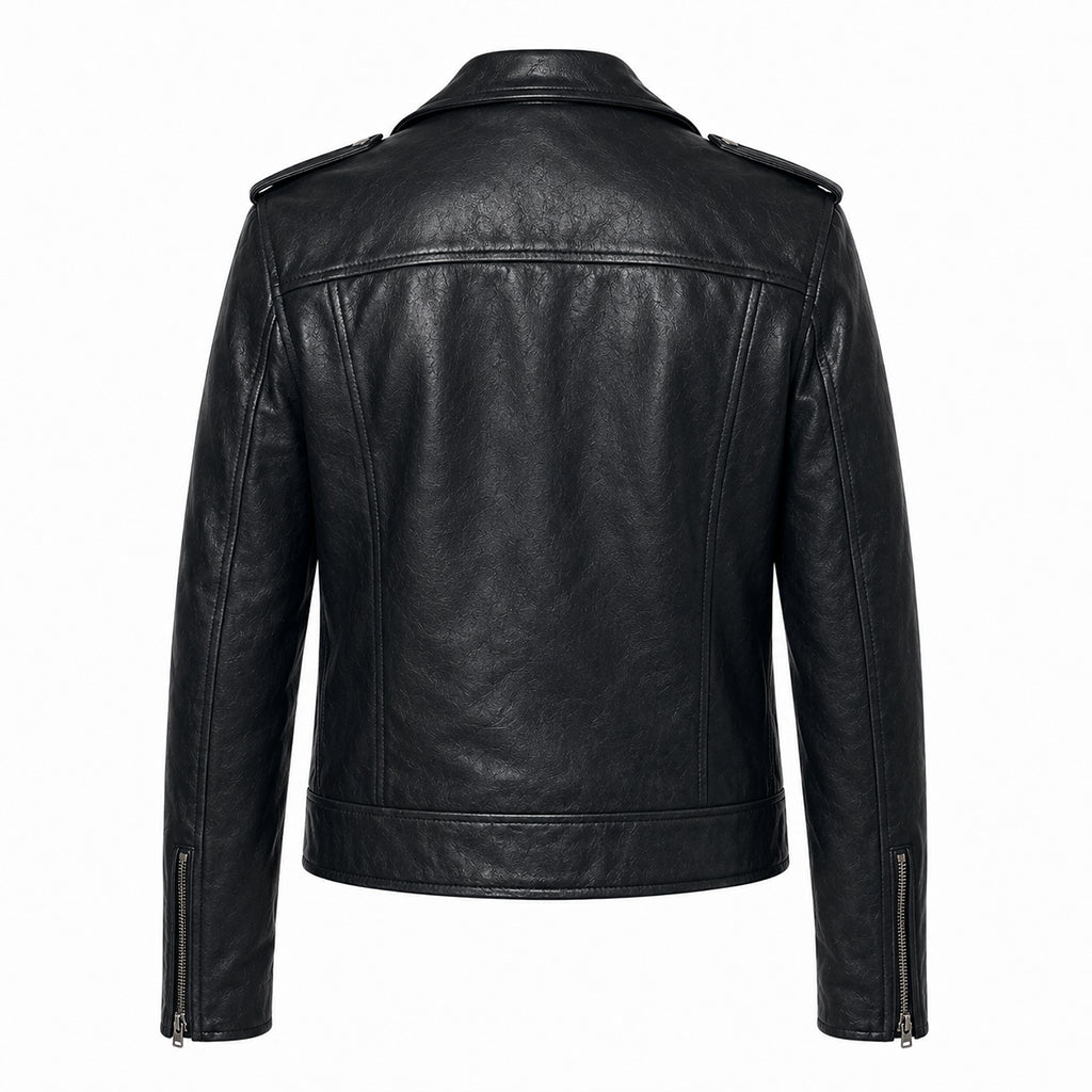 Trying S05 Karen Newman Leather Jacket