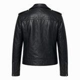Trying S05 Karen Newman Leather Jacket