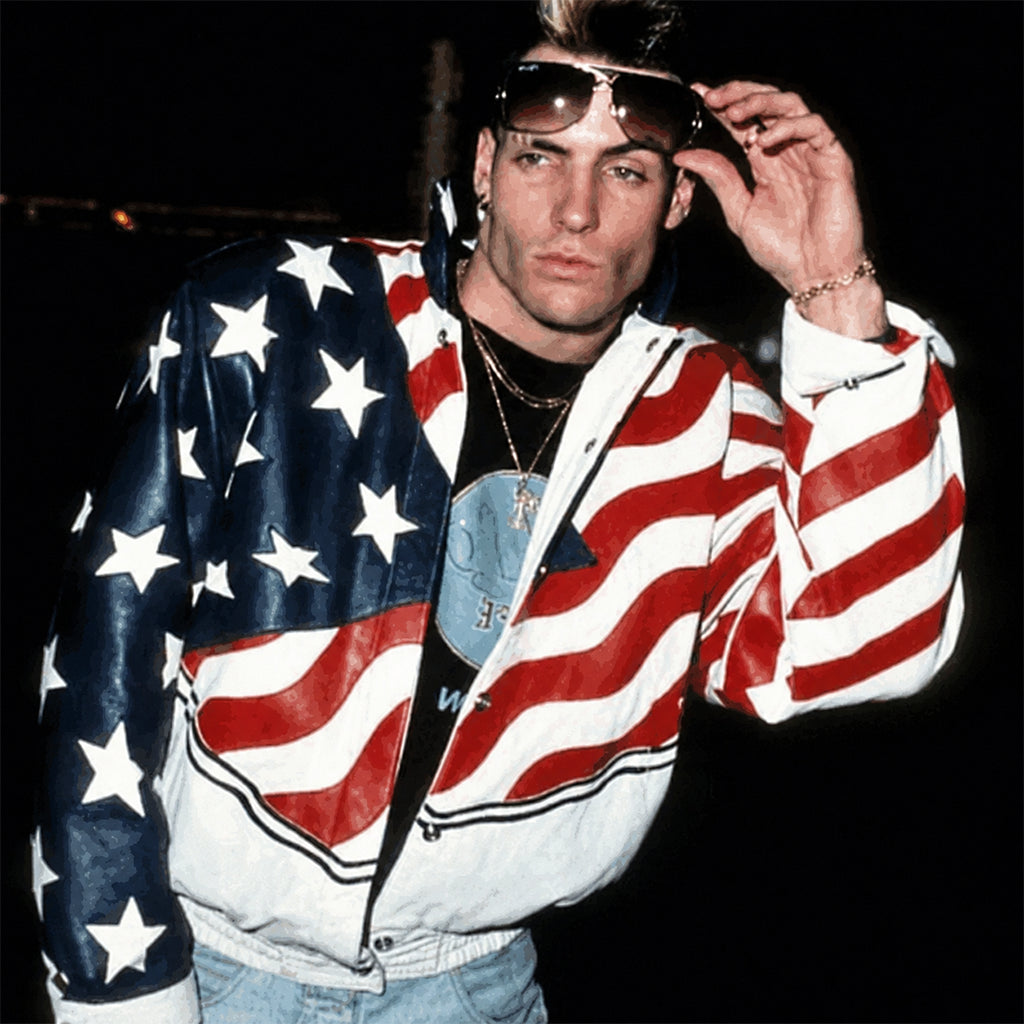 Vanilla Ice USA Flag Jacket