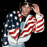 Vanilla Ice USA Flag Jacket
