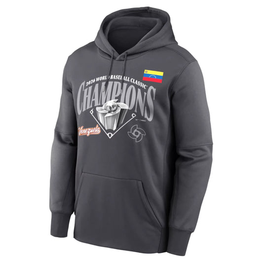 Venezuela 2026 Baseball Grey Hoodie