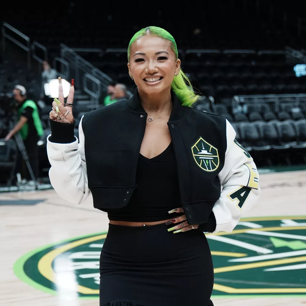 Kayce Kirihara Seattle Storm Cropped Jacket