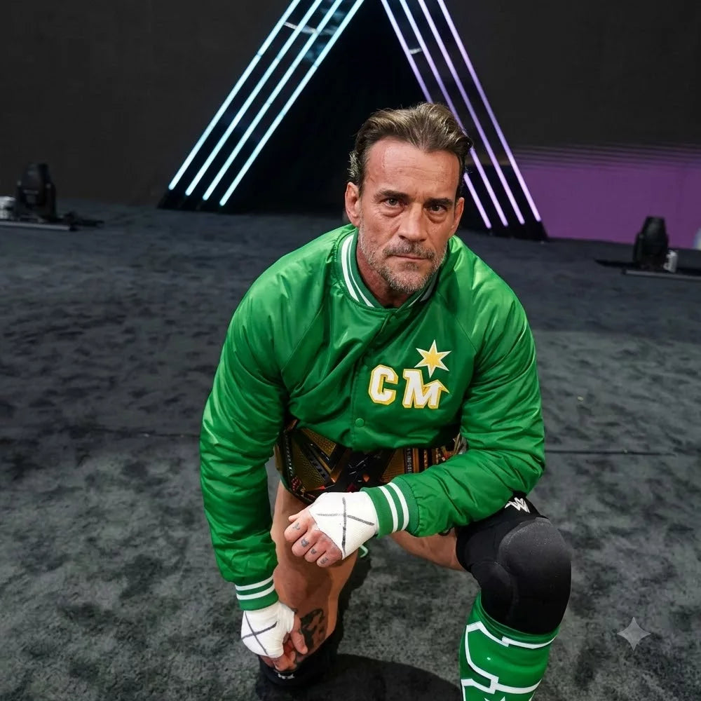 Cm Punk Minnesota Summer Slam Night Jacket