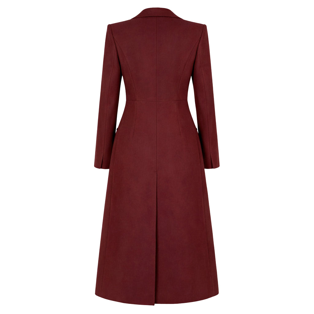 Kate Middleton Wales 2026 Maroon Coat