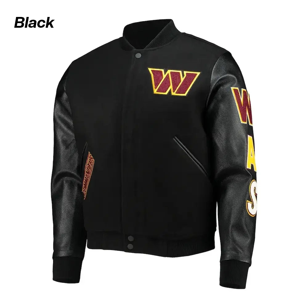 Washington Commanders Letterman Jacket