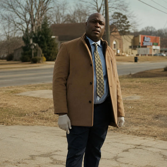 Will Trent S04 Franklin Wilks Beige Coat