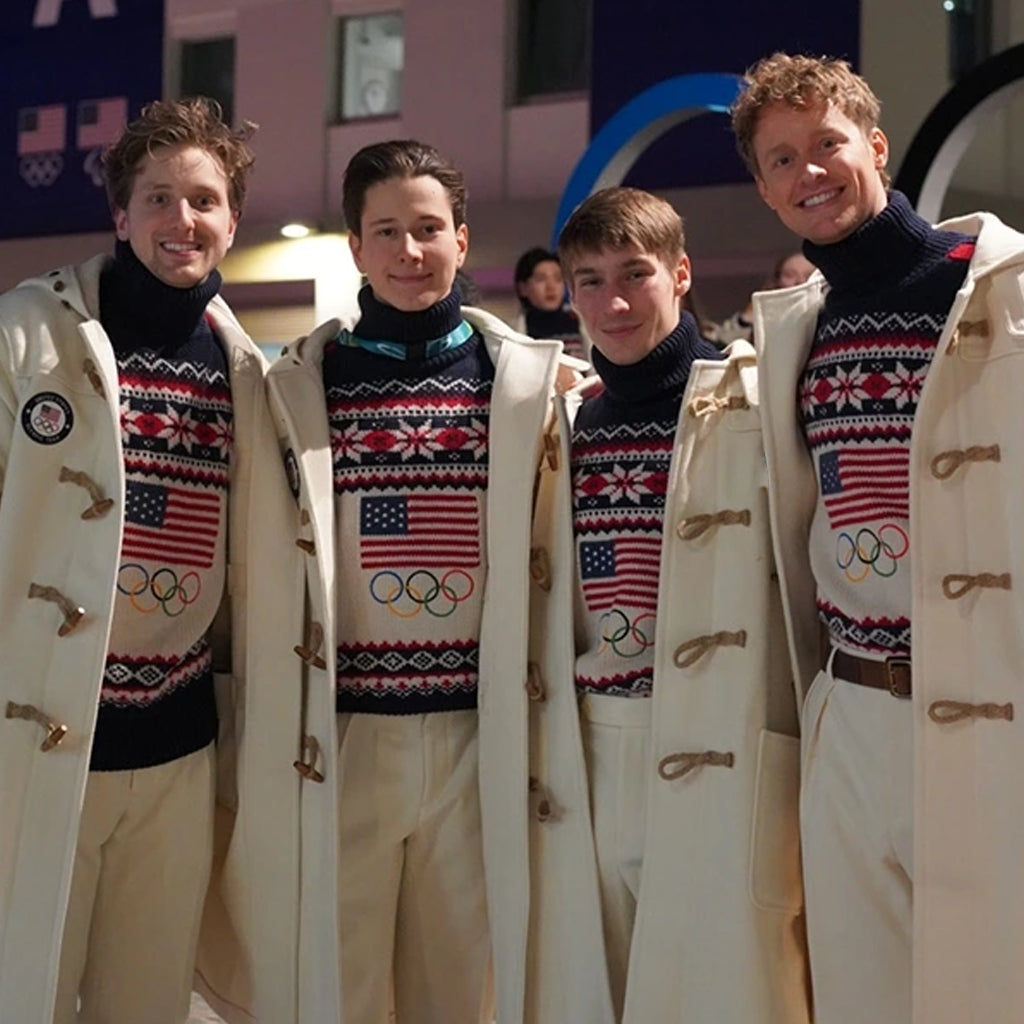 Winter Olympic 2026 Team USA Duffle Coat