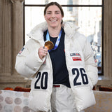 Hilary Knight Opening Ceremony 2026 White Jacket