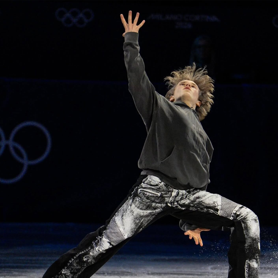 Skater Ilia Malinin Winter Olympics 2026 Hoodie