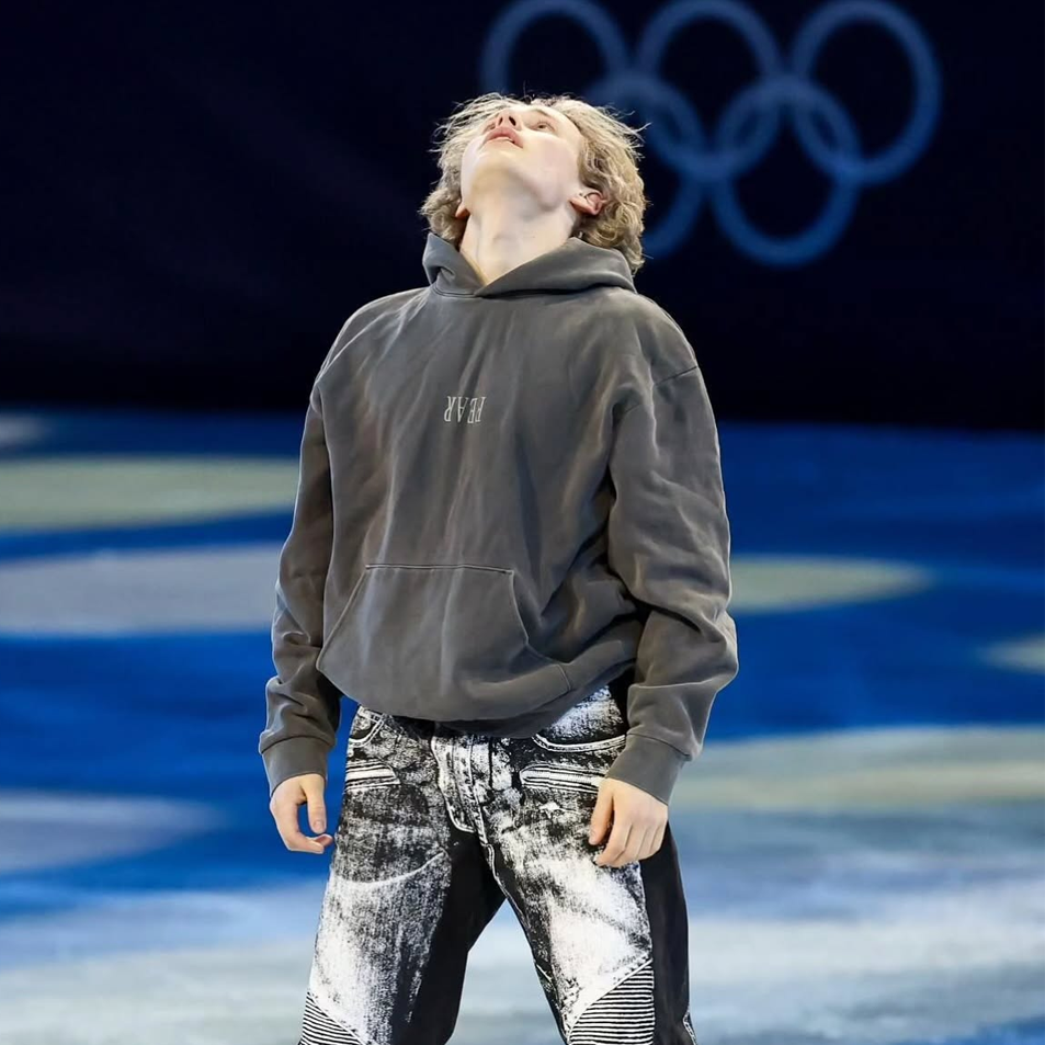 Skater Ilia Malinin Winter Olympics 2026 Hoodie