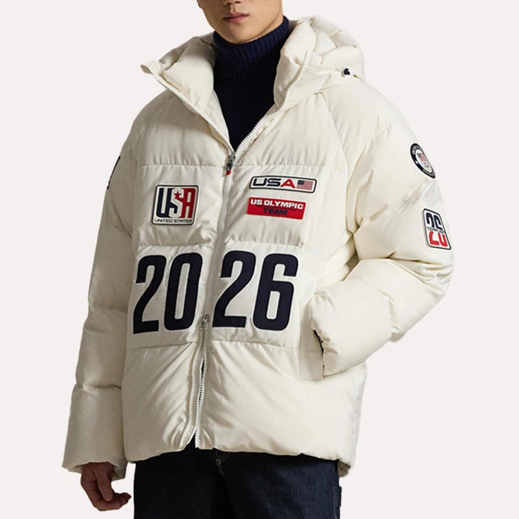 Hilary Knight Opening Ceremony 2026 White Jacket
