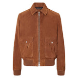 World Premiere Launch 2026 George Russell Suede Jacket