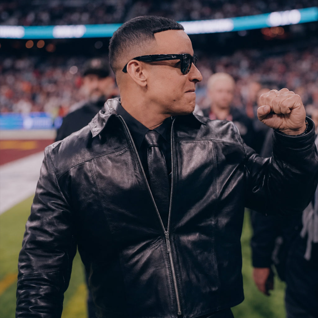 Daddy Yankee Halftime Show 2026 Black Jacket
